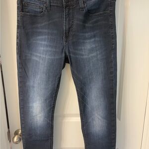 Express Gray Skinny Jeans